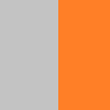 серый/оранжевый